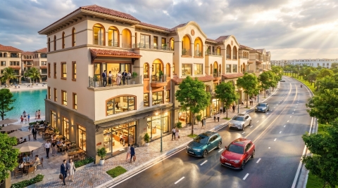 Cơ hội sở hữu shophouse 2 mặt tiền Isla Bella giá trị kép vừa nghỉ dưỡng vừa kinh doanh