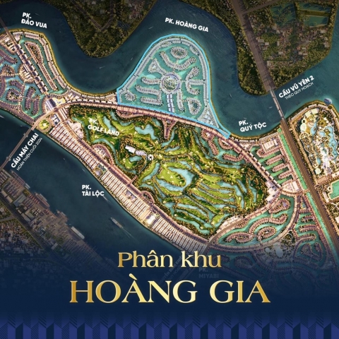 Phân Khu Hoàng Gia Vinhomes Royal Island Vũ yên-Biệt thự đảo siêu Vip dành cho giới tinh hoa