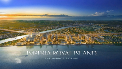 Tổ hợp chung cư cao cấp trên đảo Vũ Yên có tên gọi IMPERIA ROYAL ISLAND sắp ra mắt