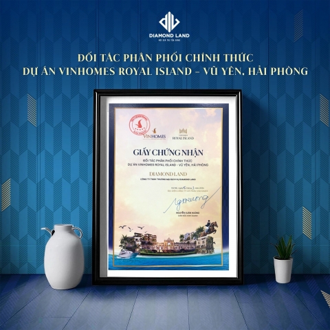 Diamond Land :Đơn vị phân phối Chính thức Vinhomes Royal Island