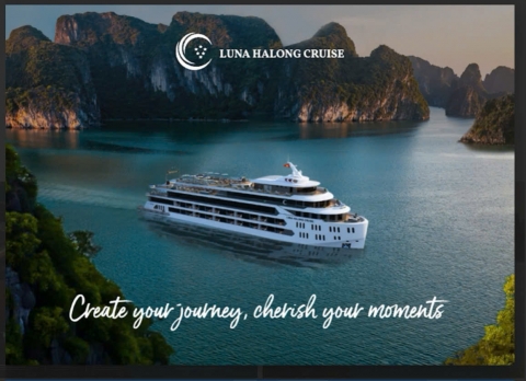 Dạ tiệc du thuyền Luna Hạ Long tại đảo Vũ Yên dành cho giới tinh hoa