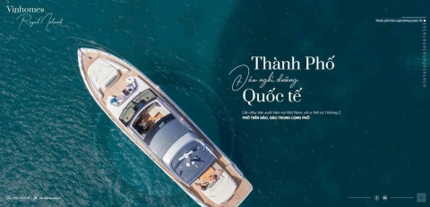 Tiện ích bến du thuyền thượng hạng Vinhomes Royal Island:Dành cho giới siêu giầu thượng hạng và đẳng cấp