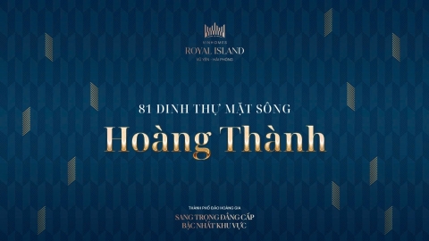 Mở bán 81 căn dinh thự độc bản ven sông khu Hoàng Thành