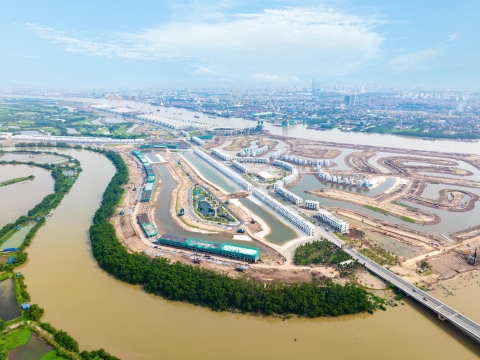 Khám phá Ngự hoa viên độc nhất trong lòng Đảo Vua ở Vinhomes Royal Island