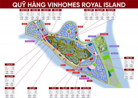 Danh sách các căn shop đầu tư tiềm năng Vinhomes vũ yên 