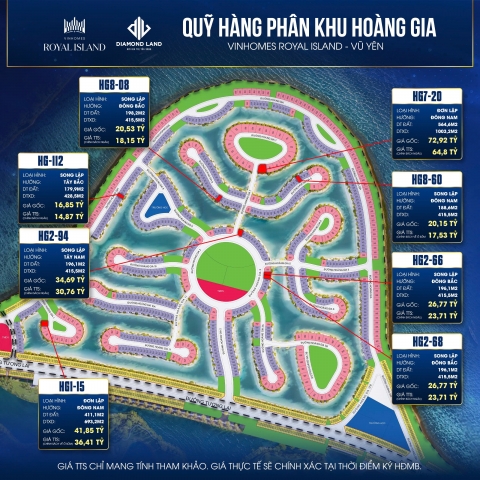 Chính sách ưu đãi lớn nhất từ trước đến nay: chiết khấu lên tới 25% khi sở hữu Vinhomes Royal Island