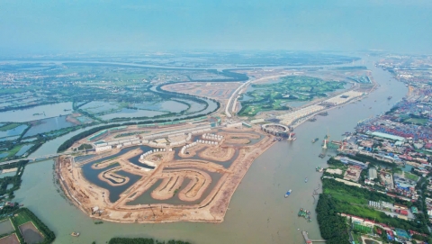 Các tiện ích thời thượng trên “đảo tỷ phú” Vũ Yên tăng tốc về đích