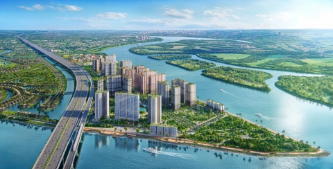 Mik chào sân Hải phòng với thành phố cao tầng mang tên The harbor skyline đảo Vũ yên