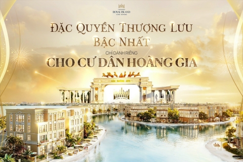 Kiến trúc châu Âu hoa lệ “khoác chiếc áo” lộng lẫy cho biệt thự Hoàng Gia Vinhomes Royal Island