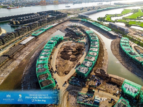 Tiến độ và thời gian mở bán phân khu Đảo Thiên Đường Vinhomes Royal Island
