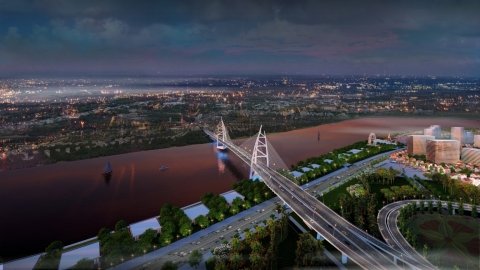 Hải Phòng khởi công cầu Nguyễn Trãi bắc qua sông Cấm