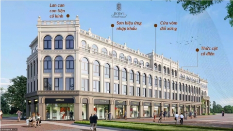 Đại lộ Royal Boulevard trên đô thị đảo Vinhomes Royal Island thu hút giới đầu  Đại lộ Royal Boulevard trên đô thị đảo Vinhomes Royal Island thu hút giới đầu
